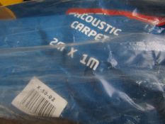 Autoleads - Acoustic Carpet - 2m X 1m - Unchecked & Packaged.