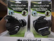 4x Rockland - Universal Mobile Phone & Device Holder - New & Packaged.