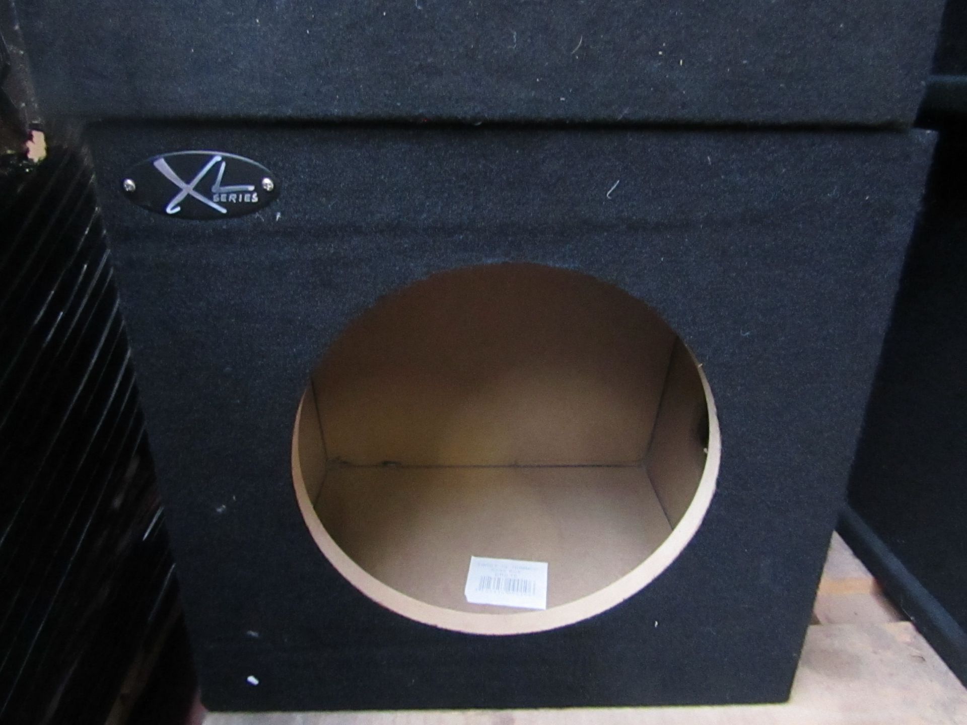 XL Series - Single 10" Trimmed Bass Box (Bare Unit) - All Unused.