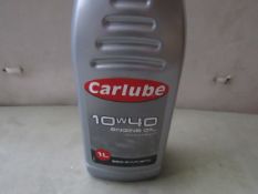 6x Carlube - 10W / 40 Semi Synthetic Motor Oil (1 Litre) - All Unused.