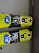 2x JJB - Hi-Vis Yellow Short Sleeve Emergency Jacket (Adult) - New & Packaged.