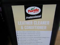 2x Turtle Wax - Professional Leather Cleaner & Conditioner (5 Litres) - Unused.