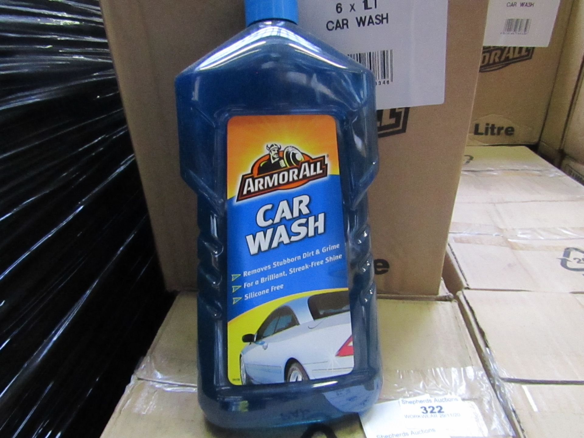 ArmourAll - Car Wash - 1 Litres Each - Box of 6 Units - All Unused.