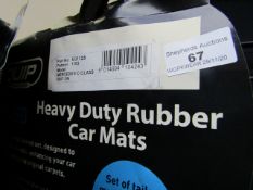 Equip Tailored Heavy Duty Rubber Car Mats - Mercedes C Class 2007 Model - Unused.