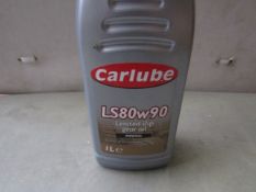 2x Carlube - LS80W / 90 Limited Slip Gear Mineral Oil (1 Litre) - Unused.