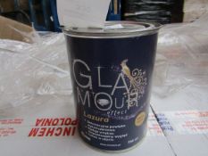 Glamour - Lazura Glossy Glaze - 750ml Each - Box of 6 Units - All Unused.