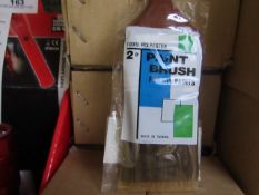 Box 12x Car Torx - 2" Paint Brushes - New & Boxed.