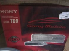 Sony - CDX-T69 Compact Disc Changer - Unchecked & Boxed.