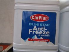 3x Car Plan - Blue Star Anti-Freeze - 2.5 Litres - Sealed.