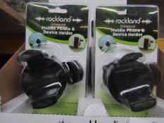 4x Rockland - Universal Mobile Phone & Device Holder - New & Packaged.