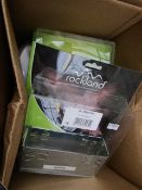 Box of Approx 5 Various Items From Rockland : JVC Replacement Cage, Car Radio Lead Bullet, Etc - All