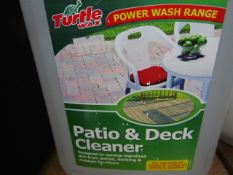 Turtle Wax - Patio & Deck Cleaner (5 Litre) - Unused.