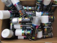 Box of Approx 20+ Hycote Sprays : Double Acrylic, Primer - Various Different Car Models & Assorted