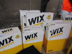 9x Various Car Filters From WIX - All Unchecked & Boxed.