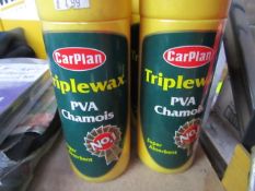 4x CarPlan - TripleWax PVA Chamois - Unchecked.