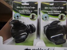 4x Rockland - Universal Mobile Phone & Device Holder - New & Packaged.