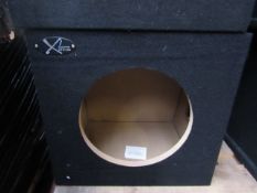 XL Series - Single 10" Trimmed Bass Box (Bare Unit) - All Unused.
