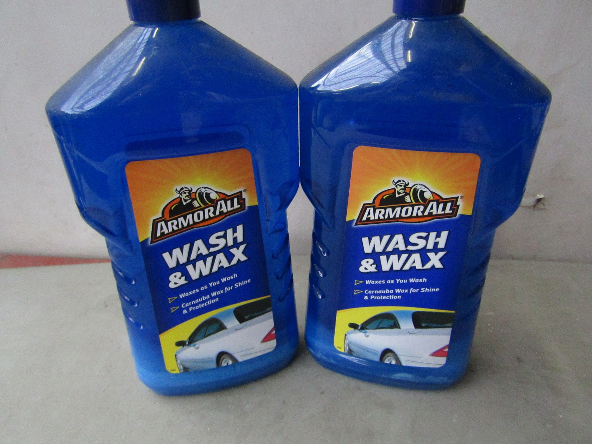 2x ArmourAll - Wash & Wax (1 Litre) - Unused.