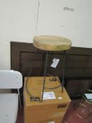 | 1X | SWOON WELLES BAR STOOL IN MANGO WOOD | UNCHECKED AND BOXED | RRP £149 |