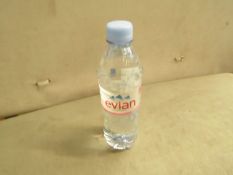 24x 50cl Evian - Natural Mineral Water - BBE 22/11/20 - Unused & Boxed.