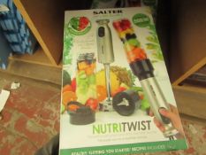 Salter 500w Nutritwist. Boxed but unchecked