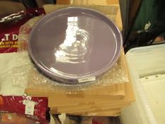 Approx 24x Trays for candles (Purple) - New & Boxed.