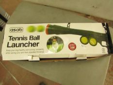Asab Tennis Ball Launcher. Boxed