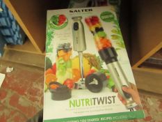 Salter 500w Nutritwist. Boxed but unchecked