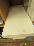 White Floating shelf. 60cm x 24cm. Unused