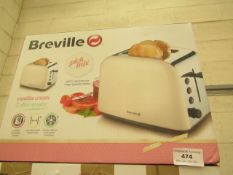 Breville - Vanilla Cream 2 Slice Toaster - Unchecked & Boxed