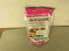 Acti-Snack - Fruit Nut & Seed 500g - BBE 20/04/21 - Unused & Packaged.