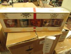 2 Packs of 5 Festive Candles.incl Cinnamen, Apple, Gingerbread, Vanilla etc. New & Boxed