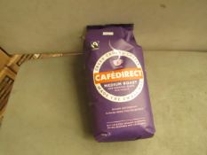 Cafedirect - Medium Roast Fresh Ground Coffee 750g - Unused & Packaged.