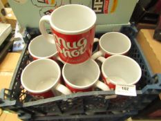 13x "Mug Shot" Mug's - Unused.