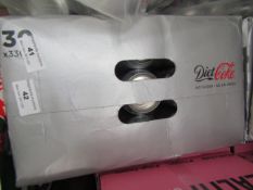 30x Diet Coke - 330ml - In Original Packaging, Boxes Have Been Repaired.