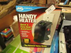 JML Handy heater. Boxed but untested