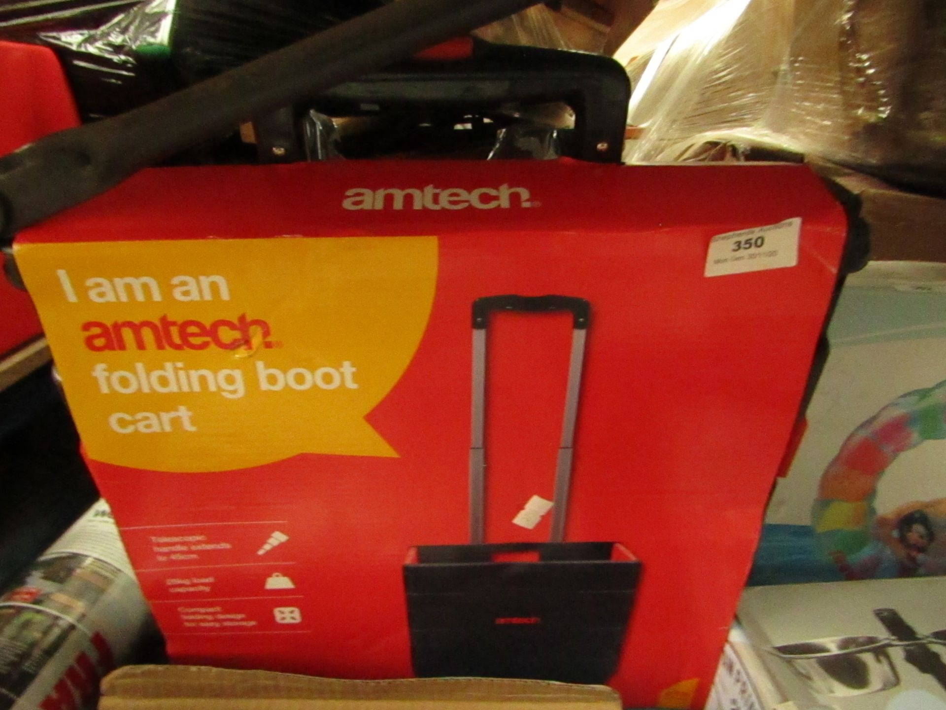 Amtech - Folding Boot Cart (Max Weight 25Kg - Unused & Boxed.