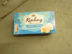 12x Mr Kipling - 8 Frosty Fancies - BBE 27/10/20 - All Unused & Boxed.