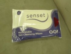 20 x 12 Wipes Sunset Skin Cleansing Wipes. New