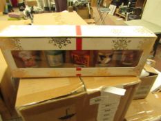 2 Packs of 5 Festive Candles.incl Cinnamen, Apple, Gingerbread, Vanilla etc. New & Boxed