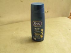 3x E45 - Rich 24Hr Lotion Evening Primrose Oil SkinCare - 200ml - Unused.