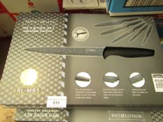 Royalty Line - 5 Piece Non-Stick Coating Knife Set - New & Boxed.