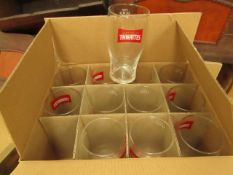 2 Boxes of 12 Thwaites Pint Glasses. New & Boxed.