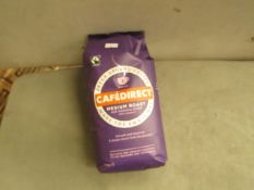 Cafedirect - Medium Roast Fresh Ground Coffee 750g - Unused & Packaged.