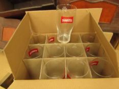 2 Boxes of 12 Thwaites Pint Glasses. New & Boxed.