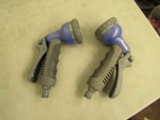 | 2x | XHOSE SPRAY NOZZLE | UNCHECKED AND BOXED | NO ONLINE RESALE |