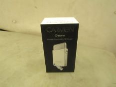 2 x Carmen Chrome Portable Shavers with USB Chargers. New & Boxed