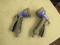 | 2x | XHOSE SPRAY NOZZLE | UNCHECKED AND BOXED | NO ONLINE RESALE |