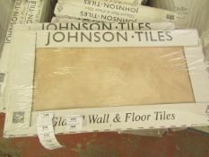 2x Packs of 5 NAT Beauty Sand 300x600 wall and Floor Tiles By Johnsons, New, the RRP per pack is £