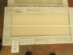 2x Packs of 5 Natural Pebble 300x600 wall and Floor Tiles By Johnsons, New, the RRP per pack is £